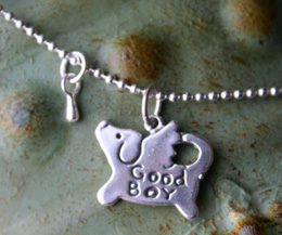 angel dog memorial necklace for dog loss