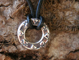 pawprints hearts pet memorial jewelry